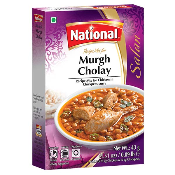 National Murgh Cholay 43g @SaveCo Online Ltd