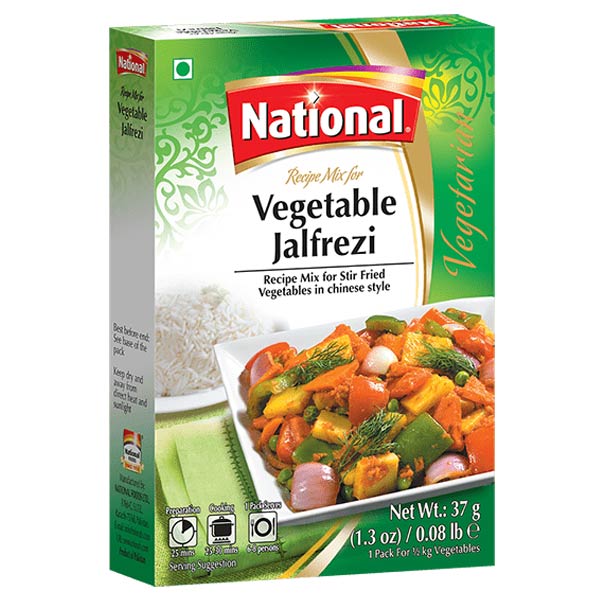 National Vegetable Jalfrezi 37g @SaveCo Online Ltd