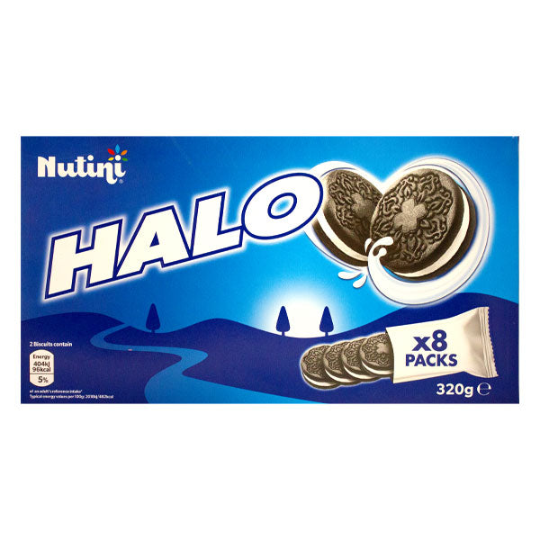 Nutini Halo Cream Biscuit 8Pk @SaveCo Online Ltd