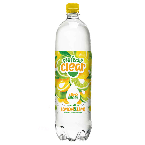 Perfectly Clear Zero Sugar Sparkling Lemon & Lime Water 1Ltr @SaveCo Online Ltd