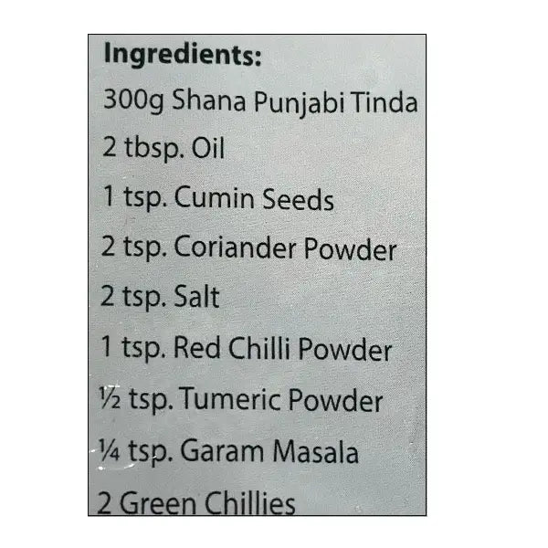 Shana Punjabi Tinda 300g @SaveCo Online Ltd