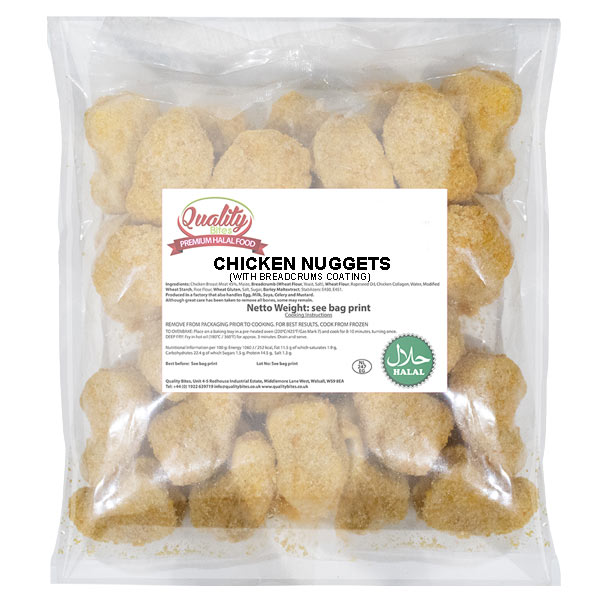 Quality Bites  Chicken Nuggets 500g @SaveCo Online Ltd
