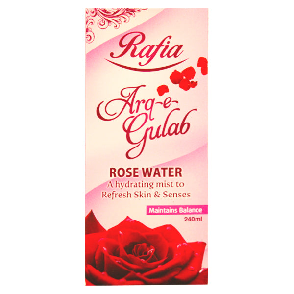 Rafia Arq-e-Gulab (Rose Water) 240ml @SaveCo Online Ltd