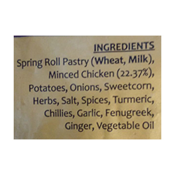 Rajas 20 Chicken Spring Rolls @ SaveCo Online Ltd