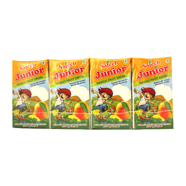 Sajeeb Junior Mango Fruit Drink 8x 125ml @SaveCo Online Ltd
