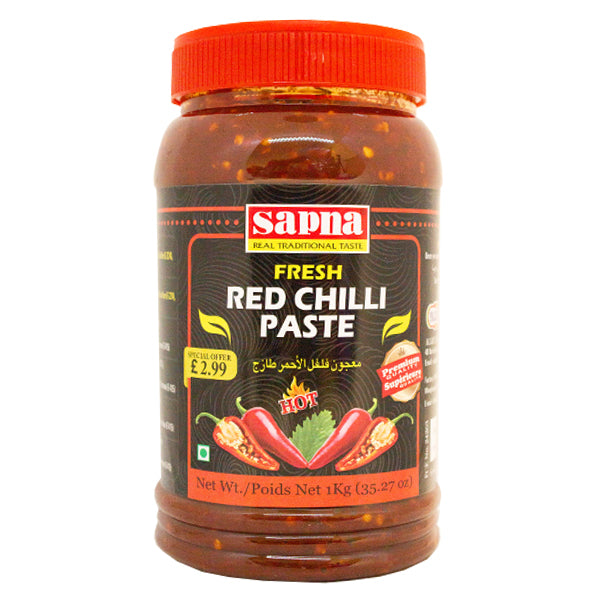 Sapna Red Chilli Paste 1kg @SaveCo Online Ltd