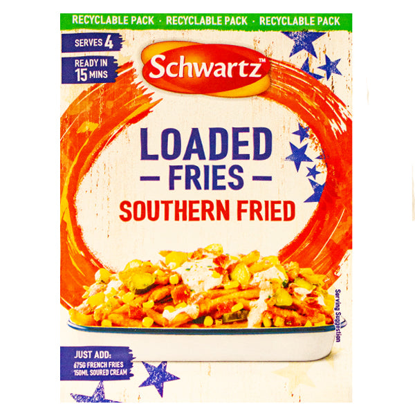 Schwartz Loaded Fries Southern Fried Seasoning 20g @SaveCo Online Ltd