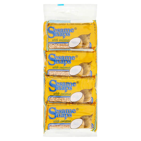 Sesame Snaps Coconut 4Pk @SaveCo Online Ltd