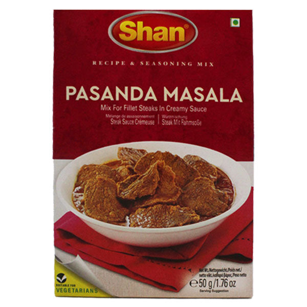 Shan Pasanda Masala 50g @SaveCo Online Ltd