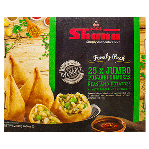 Shana Jumbo Punjabi Samosa (25Pcs) @SaveCo Online Ltd