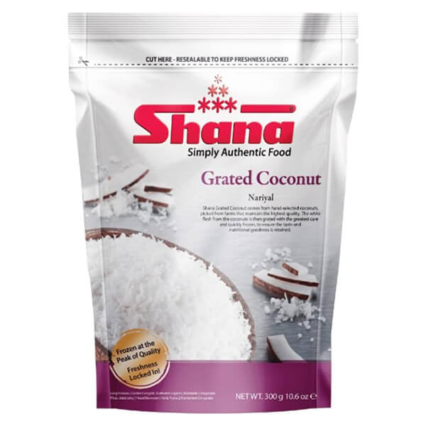 Shana Grated Coconut 300g @SaveCo Online Ltd