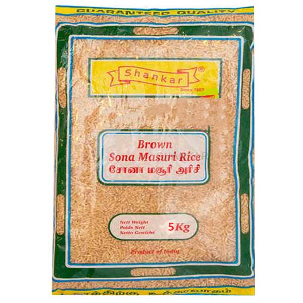 Shankar Brown Sona Masoori Rice 5kg @SaveCo Online Ltd