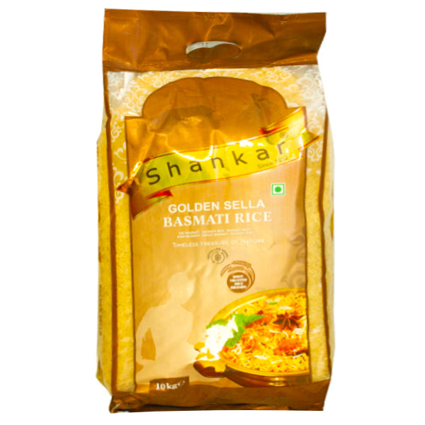Shankar Golden Sella Basmati Rice 10kg @SaveCo Online Ltd