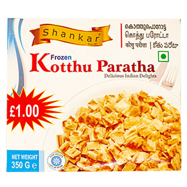 Shankar Kotthu Paratha 350g @SaveCo Online Ltd