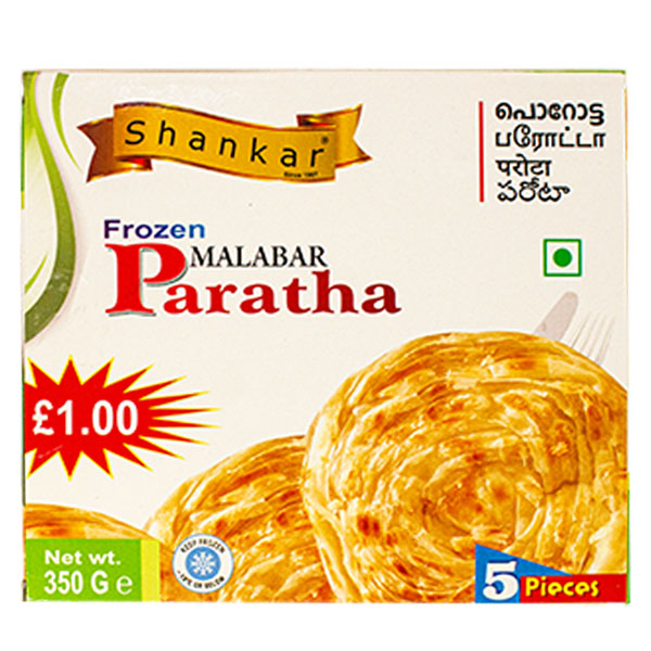 Shankar Malabar Paratha 5pk @SaveCo Online Ltd