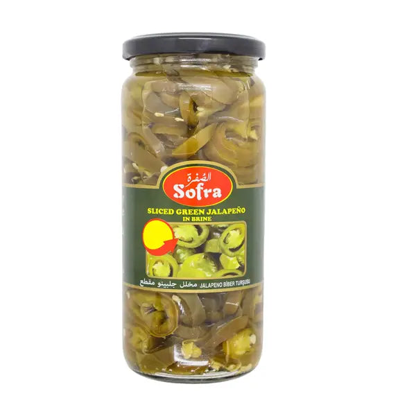 Sofra Sliced Green Jalapenos In Brine @SaveCo Online Ltd
