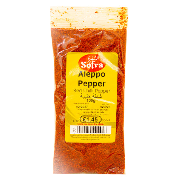 Sofra Aleppo Red Chilli Pepper 100g @SaveCo Online Ltd