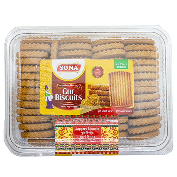 Sona Gur Biscuits (Jaggery Biscuits) 800g @SaveCo Online Ltd