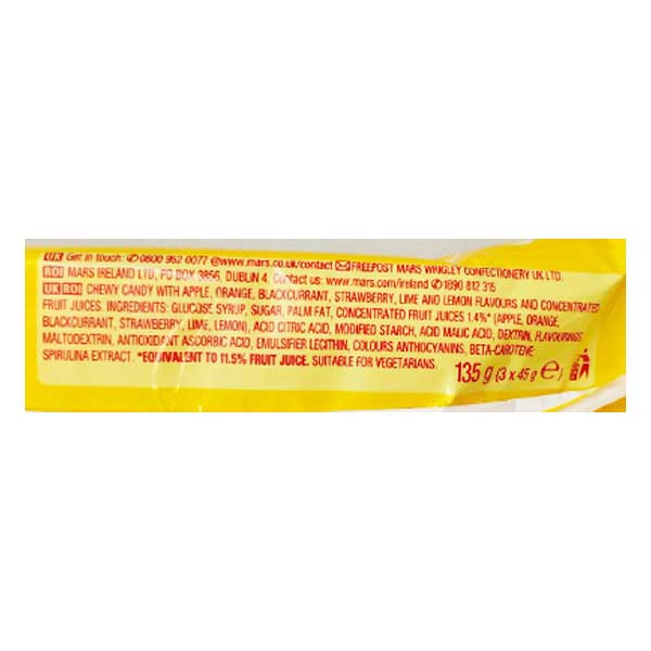 Starburst Original Fruit Chews 3pk @SaveCo Online Ltd