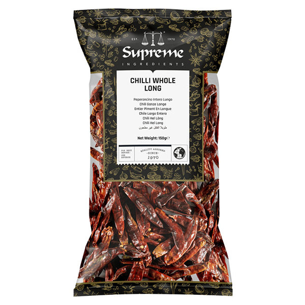 Supreme Chilli Whole Long 150g @SaveCo Online Ltd