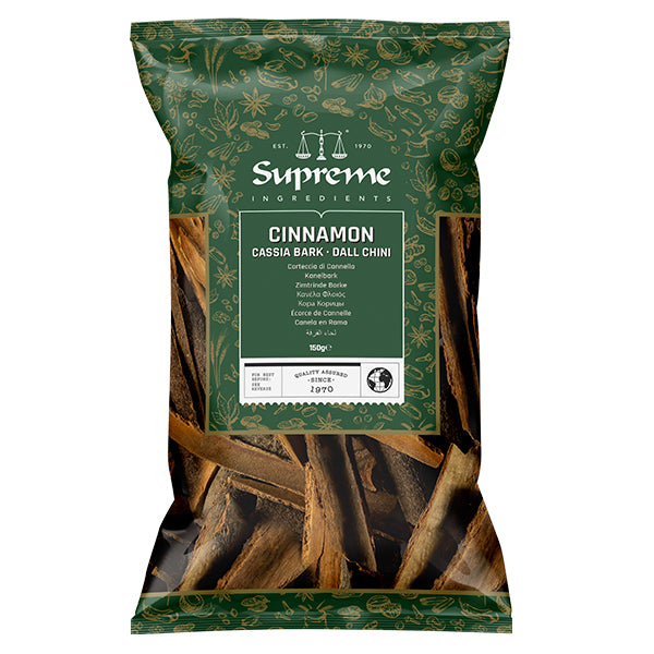 Supreme Cinnamon Cassia Bark Dall Chini 150g @SaveCo Online Ltd