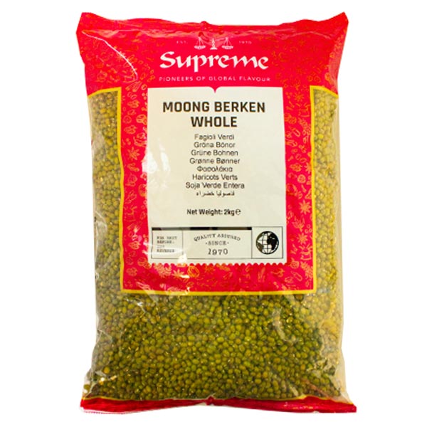 Supreme Moong Berken Whole 2kg @SaveCo Online Ltd