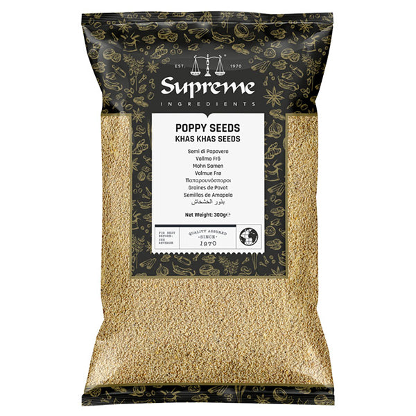 Supreme Poppy Seeds Khas Khas 300g @SaveCo Online Ltd