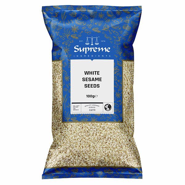 Supreme White Sesame Seeds 100g @SaveCo Online Ltd