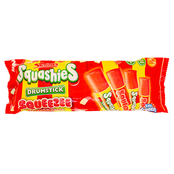 Swizzels Squashies Drumstick Squeezee Freezable Pops 12pk @SaveCo Online Ltd