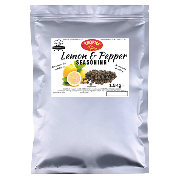 Tropics Lemon & Pepper Seasoning 1.5kg @SaveCo Online Ltd