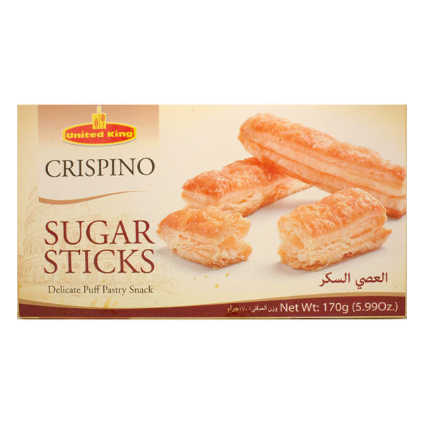 United King Crispino Sugar Sticks 170g @SaveCo Online Ltd