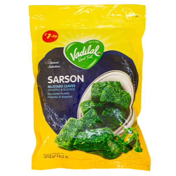 Vadilal Sarson Mustard Leaves 312g @SaveCo Online Ltd
