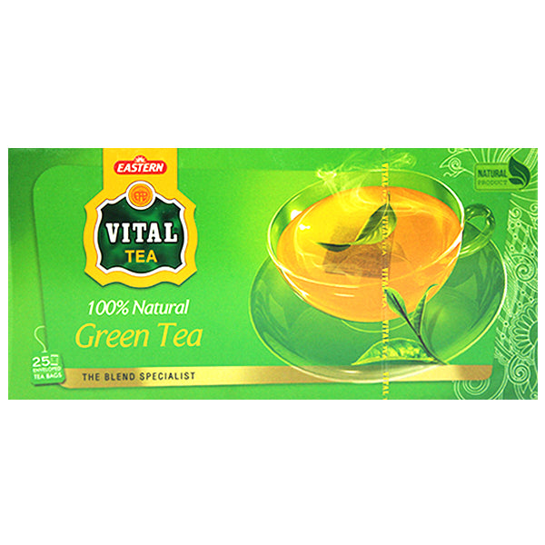 Vital Green Tea 25 Tea Bags @SaveCo Online Ltd