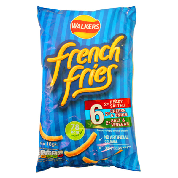 Walkers French Fries 6pk @SaveCo Online Ltd