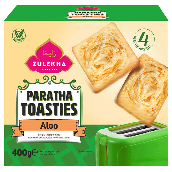 Zulekha Aloo Paratha Toastie 400g @SaveCo Online Ltd