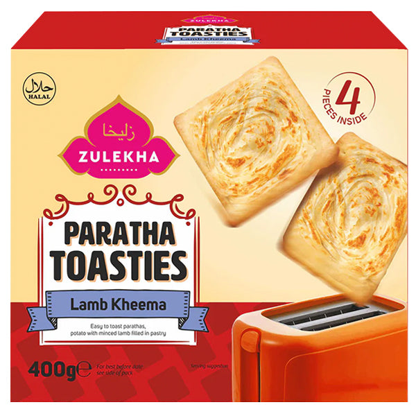 Zulekha Lamb Paratha Toastie 400g @SaveCo Online Ltd
