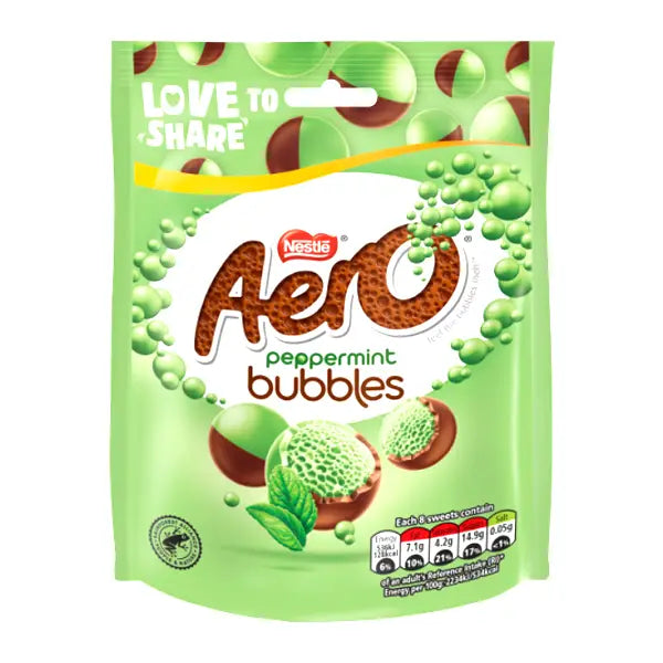 Nestle Aero Peppermint Bubbles 92g @SaveCo Online Ltd