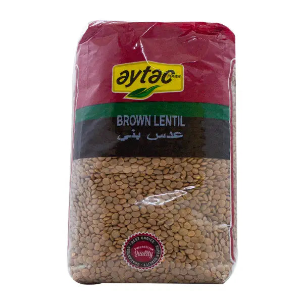 Aytac Brown Lentils 1kg @SaveCo Online Ltd