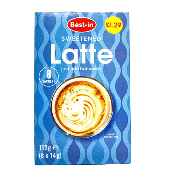 Best In Sweetened Latte 8 Sachets @SaveCo Online Ltd