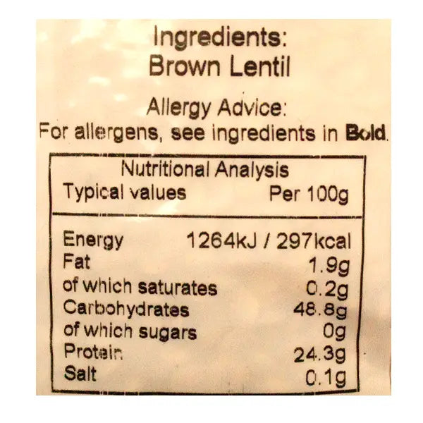 Aytac Brown Lentils 1kg @SaveCo Online Ltd