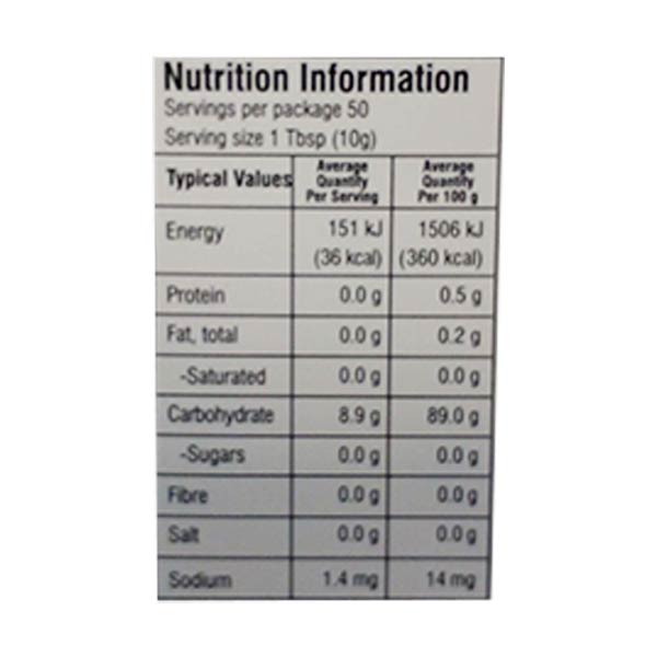 Chings Corn Flour Gluten Free 500g @SaveCo Online Ltd