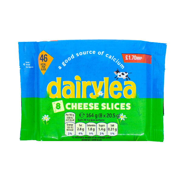 Dairylea Cheese Slices 164g  @SaveCo Online Ltd