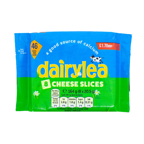 Dairylea Cheese Slices 164g @SaveCo Online Ltd