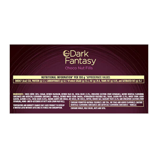 Sunfeast Dark Fantasy Choco Nut Fills 75g @SaveCo Online Ltd