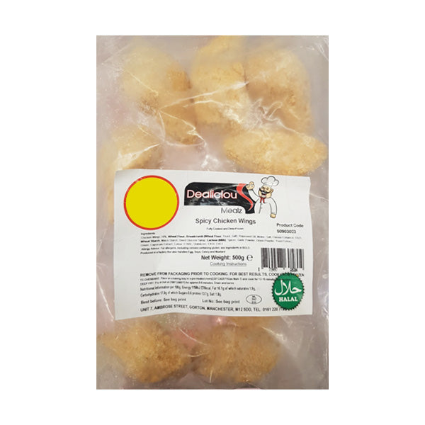 Dealicious Mealz Spicy Chicken Wings MULTI-BUY OFFER 3 For £10.99