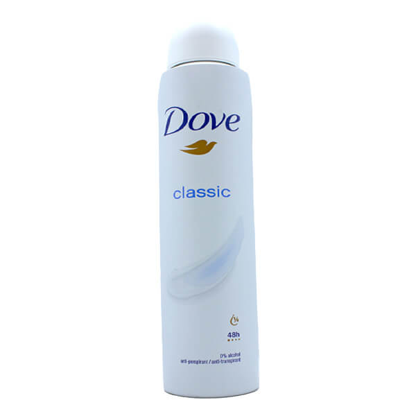 Dove Anti-perspirant Deodorant Spray Classic 200ml @SaveCo Online Ltd