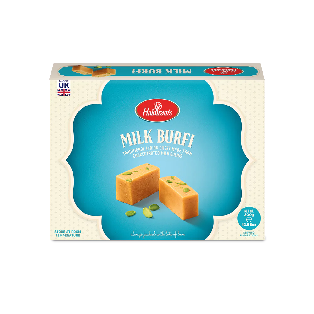 Haldiram's Milk Burfi 300g @SaveCo Online Ltd