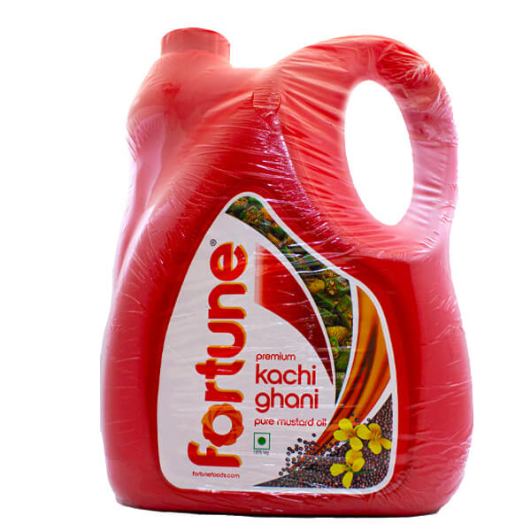 Fortune Premium Kachi Ghani Pure Mustard Oil 5 Ltr @SaveCo Online Ltd