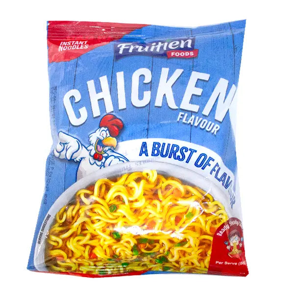 Fruitien Chicken Flavour Noodles 66g @SaveCo Online Ltd