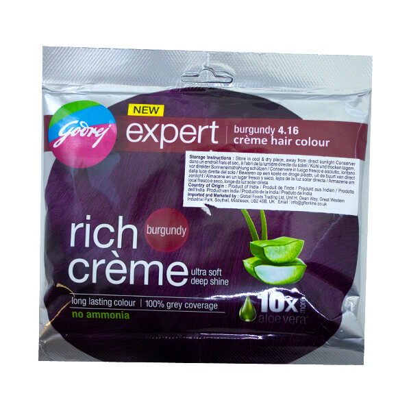 Godrej Expert Hair Colour Burgundy 20g @SaveCo Online Ltd